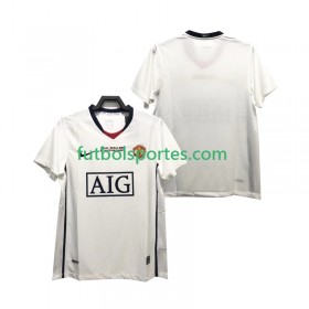 Camiseta Manchester United Champions League 2008 2009 Retro Segunda Equipación